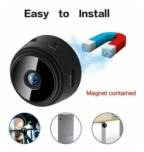 Mini Cámara Wifi Espía Hd 1080p